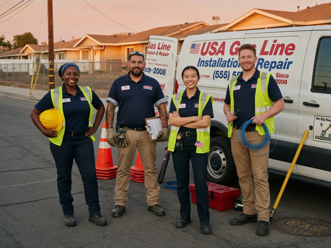 Gas Line Installation company in Lanark, IL